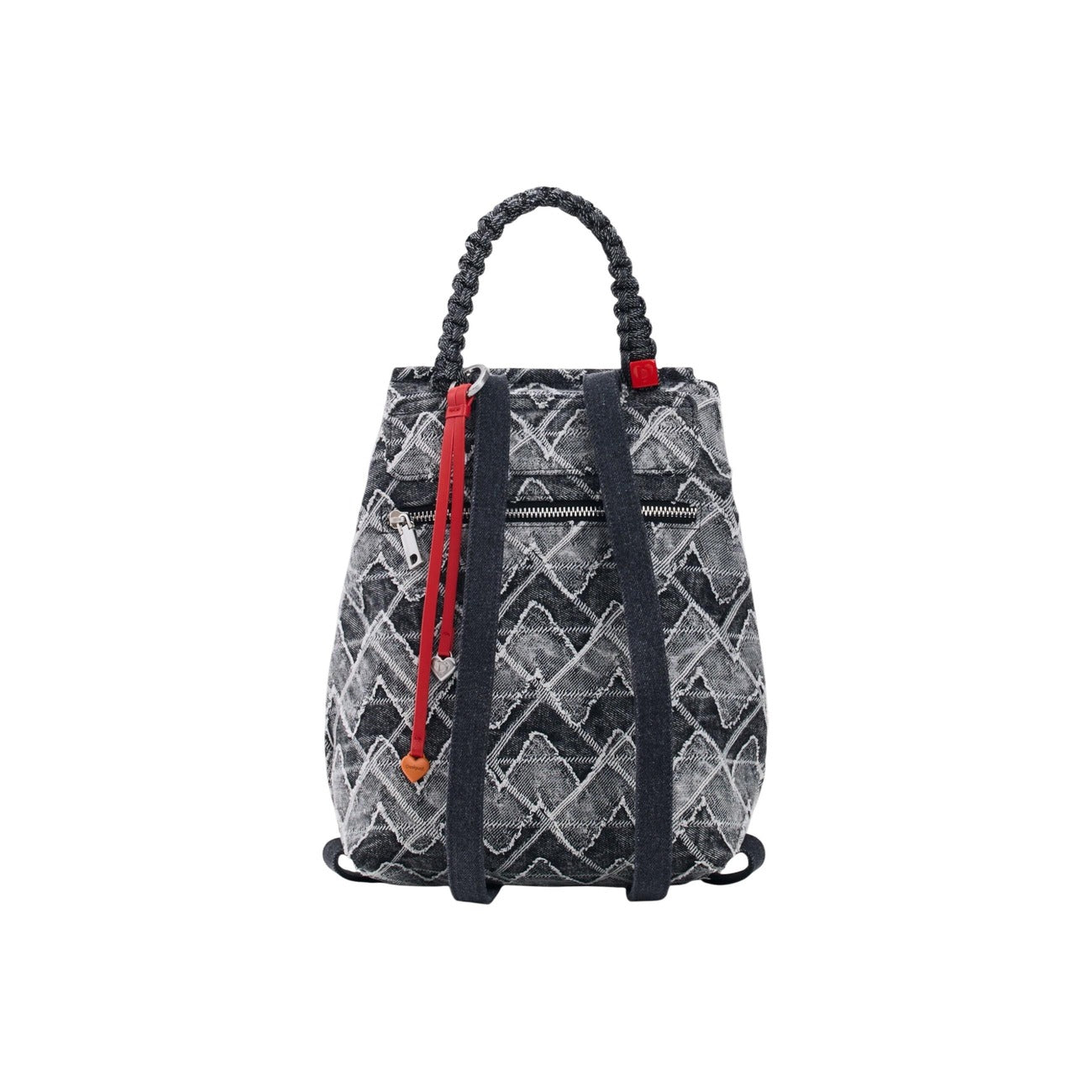 2453179 Desigual Zainetto Grigio Tessuto