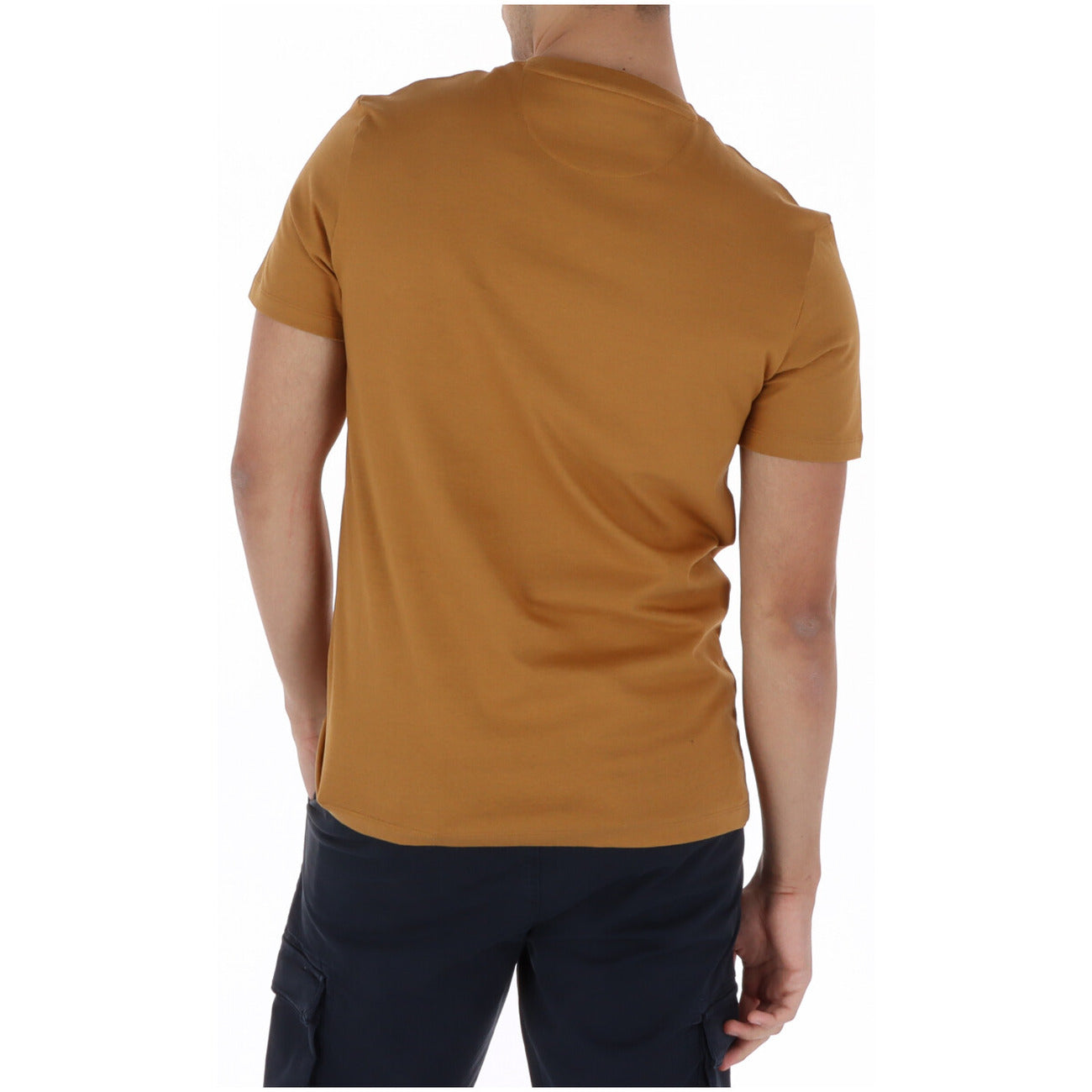 2461286 Timberland T-Shirt Cammello Uomo
