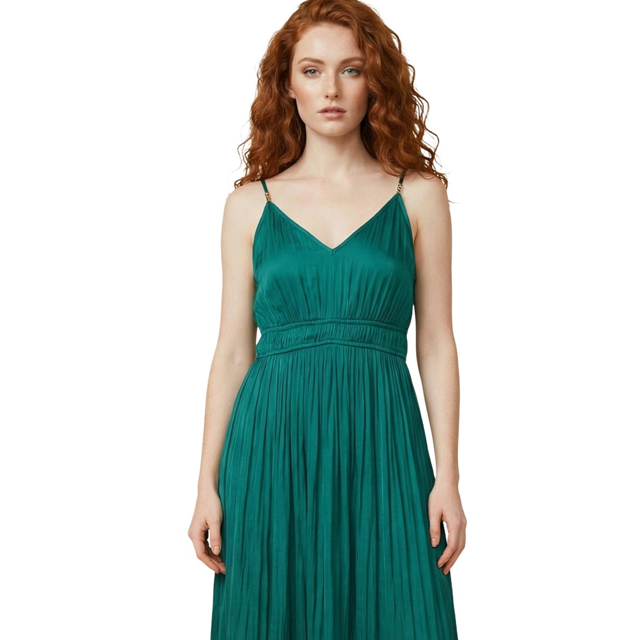 510638 Morgan De Toi Abito Verde Donna Primavera/Estate