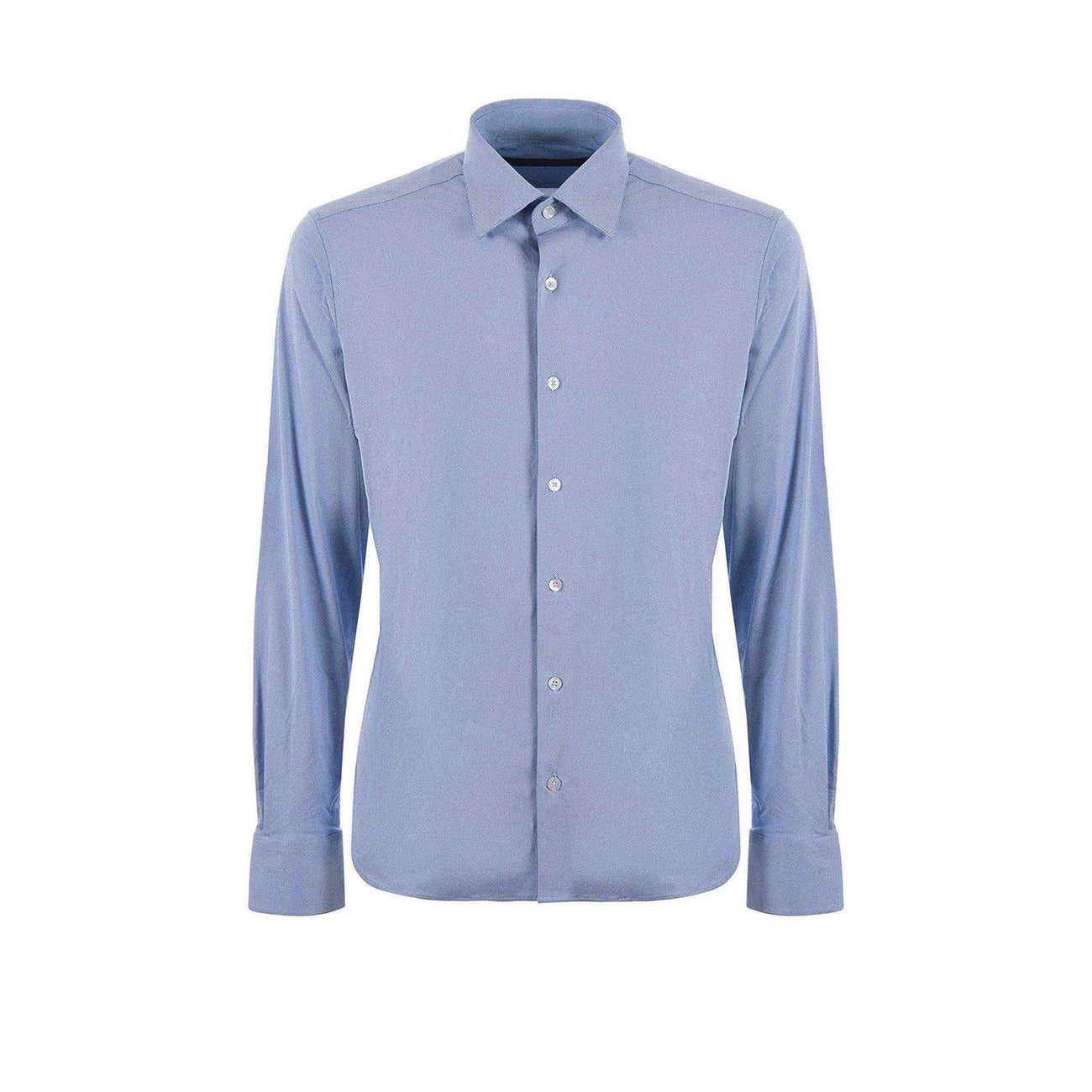 2430989 RRD Camicia Azzurro Cotone Uomo