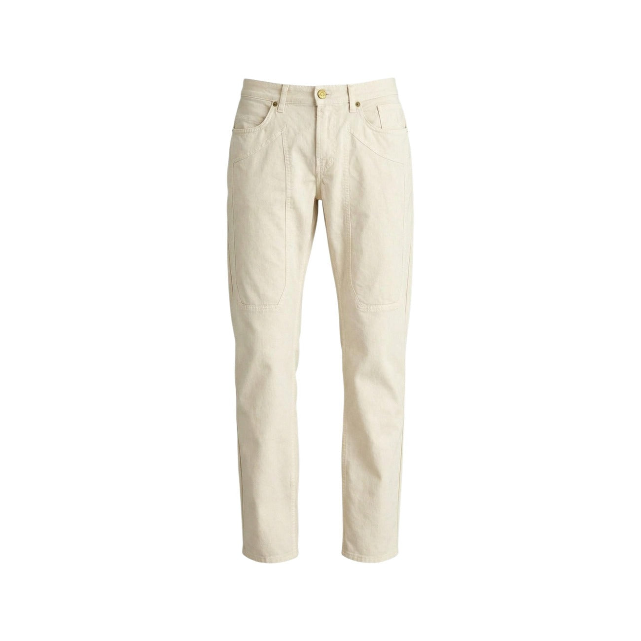2457000 Jeckerson Pantaloni Bianco Ciniglia Uomo