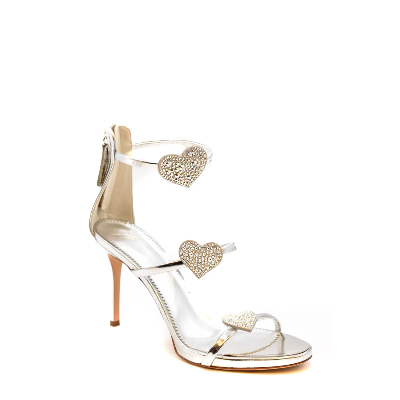 491080 Giuseppe Zanotti Sandali Argento Donna Primavera/Estate