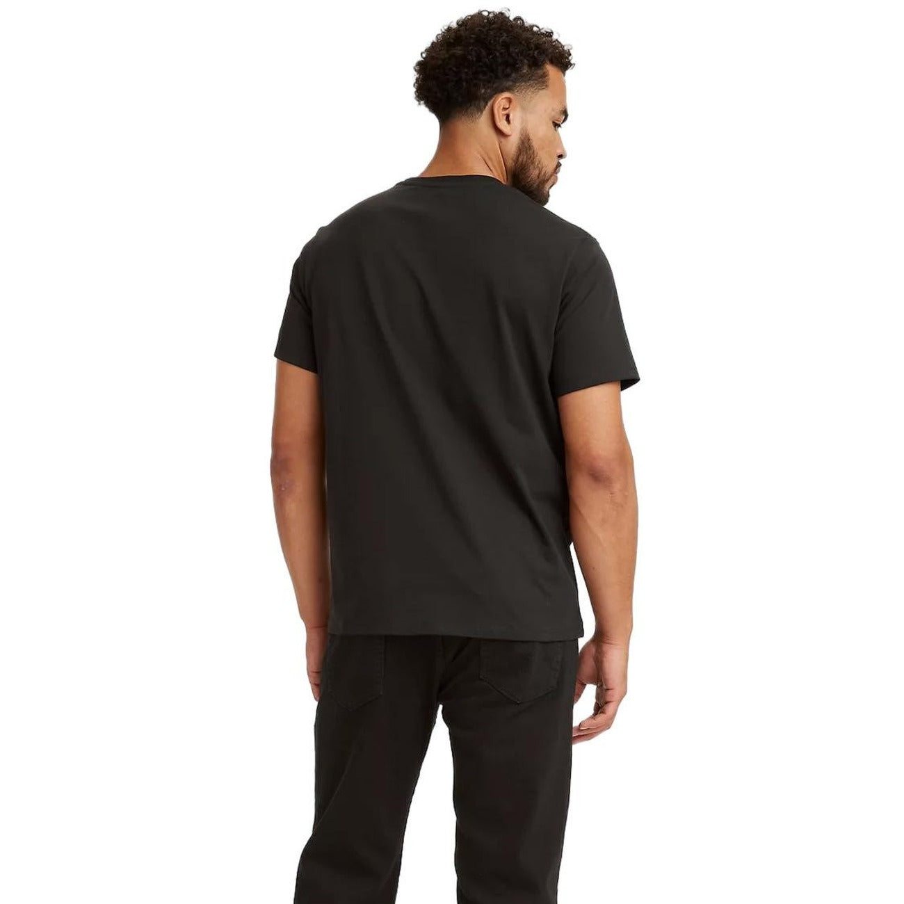 2417289 Levi's T-Shirt Nera Stampa Uomo