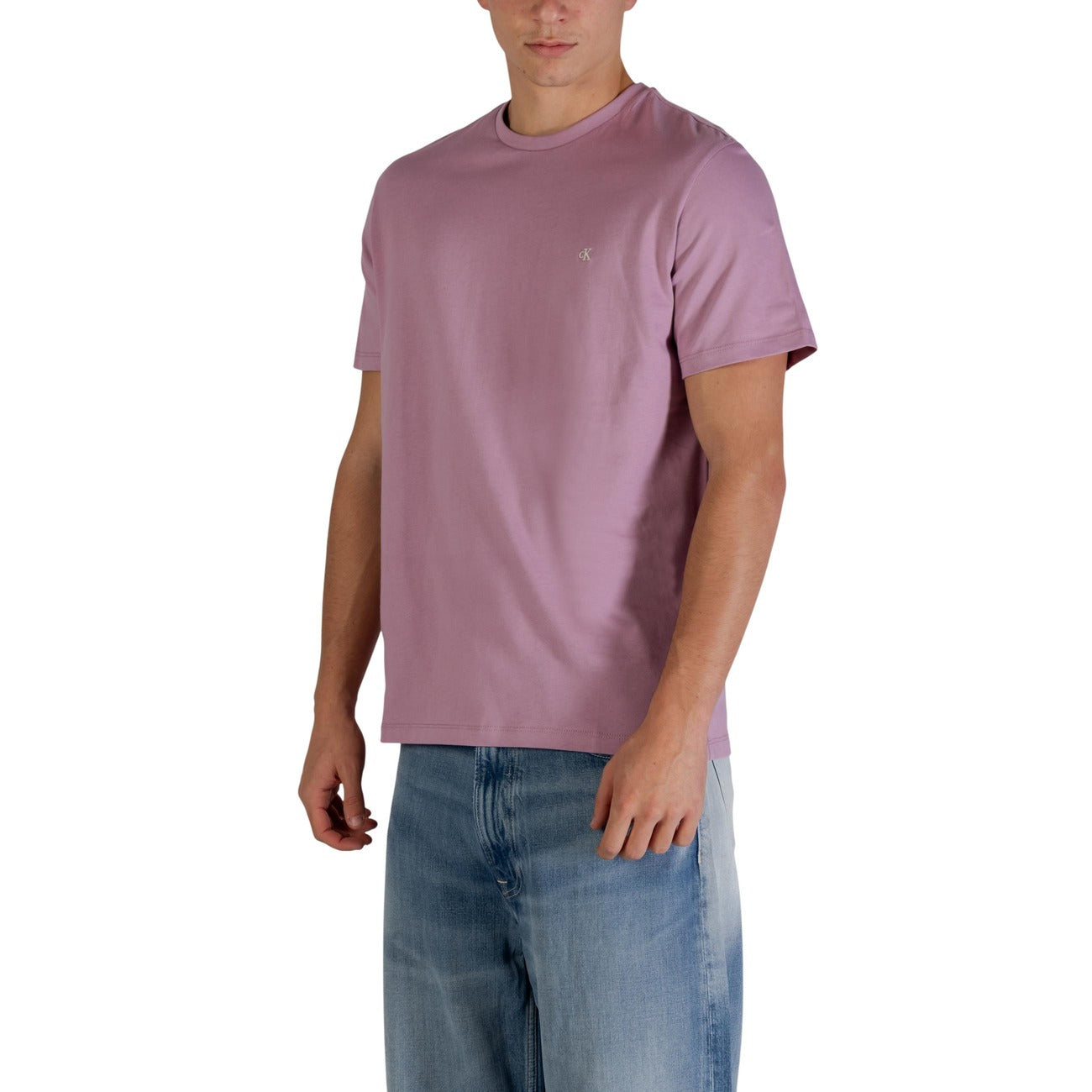 2447870 Calvin Klein Jeans T-shirt Rosa Uomo