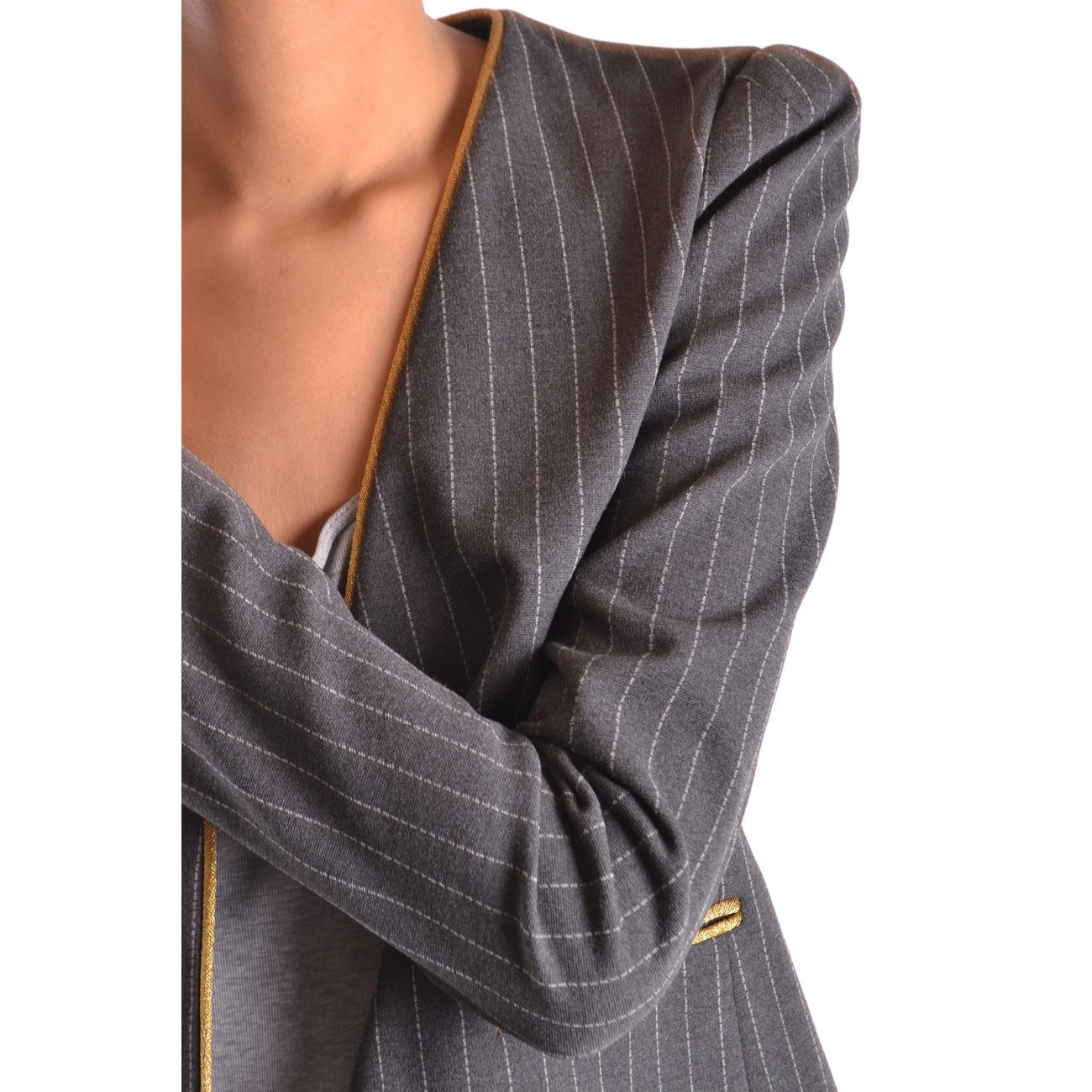 2423067 Pinko Giacca Grigia Donna Viscosa 69% Poliammide 26% Elastan 5%
