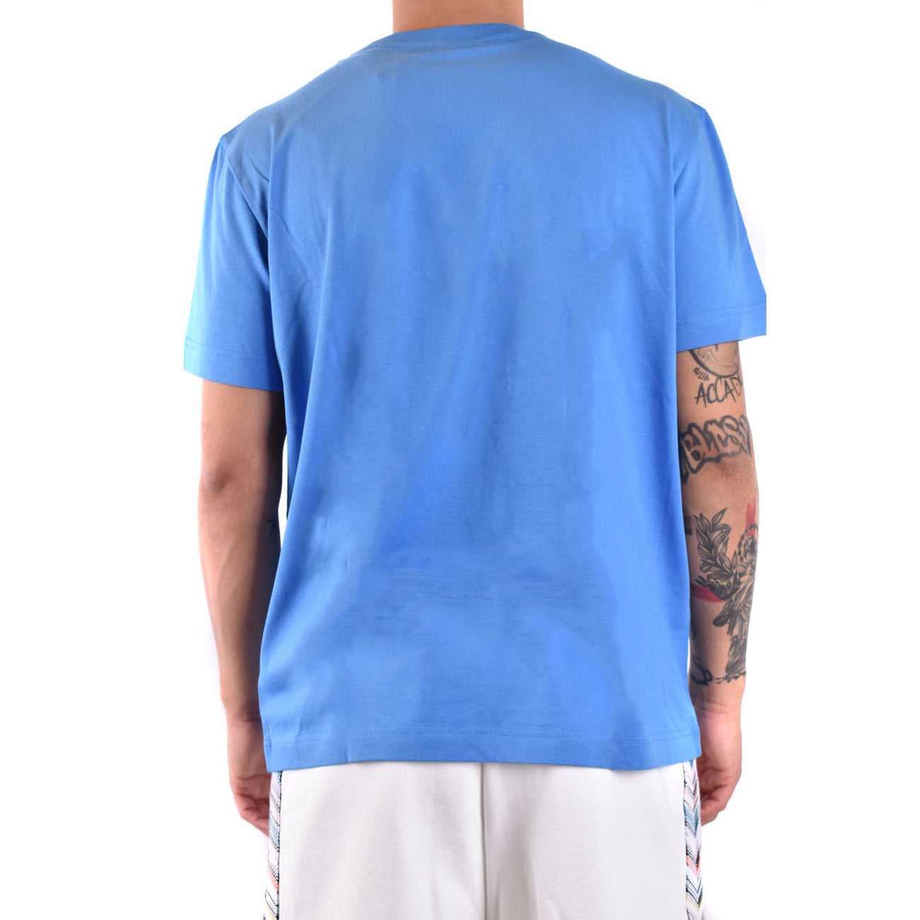 2431010 Missoni T-shirt Turchese Stampa Uomo