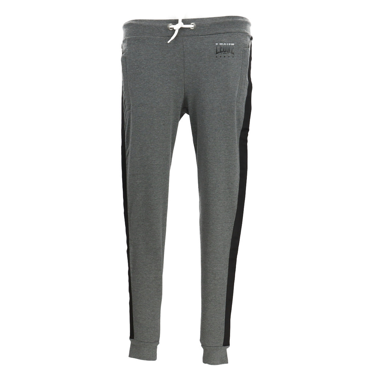 201486 Leone 1947 Pantaloni Donna Grigi Cotone Poliestere