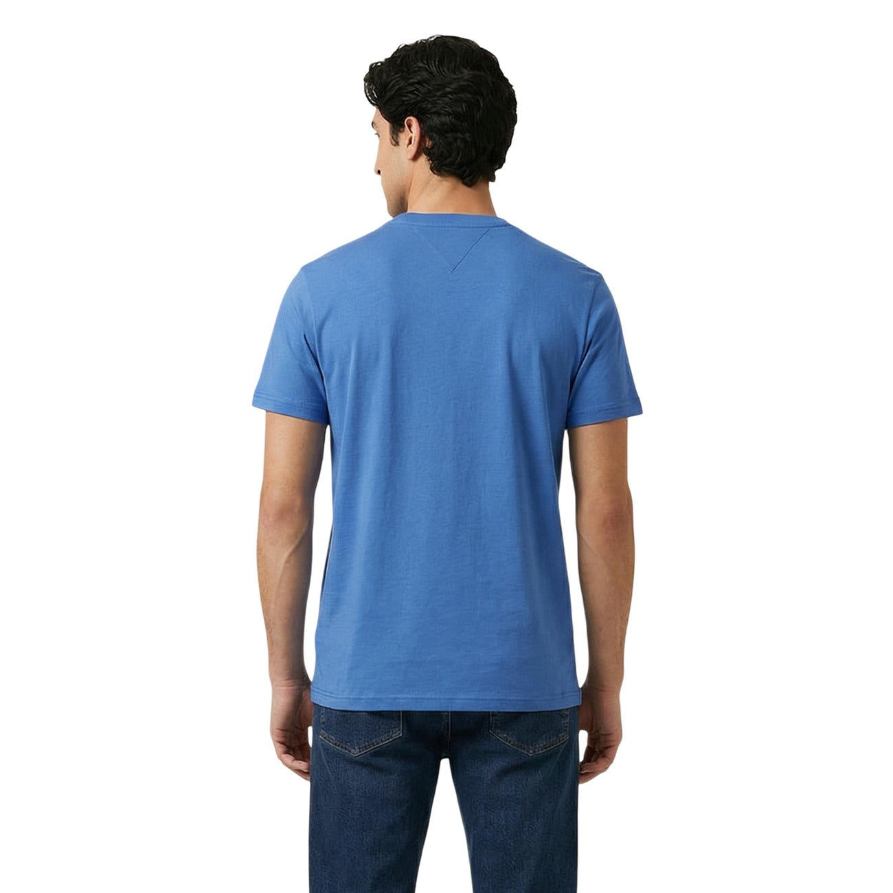2457433 Tommy Hilfiger Jeans T-Shirt Azzurro Uomo