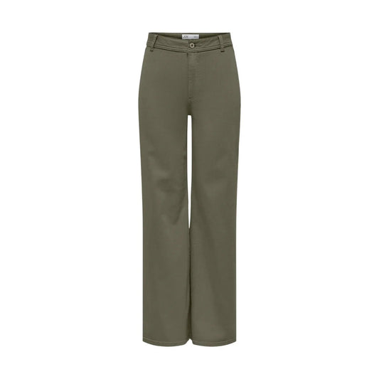 517450 Jacqueline De Yong Pantaloni Verdi Donna