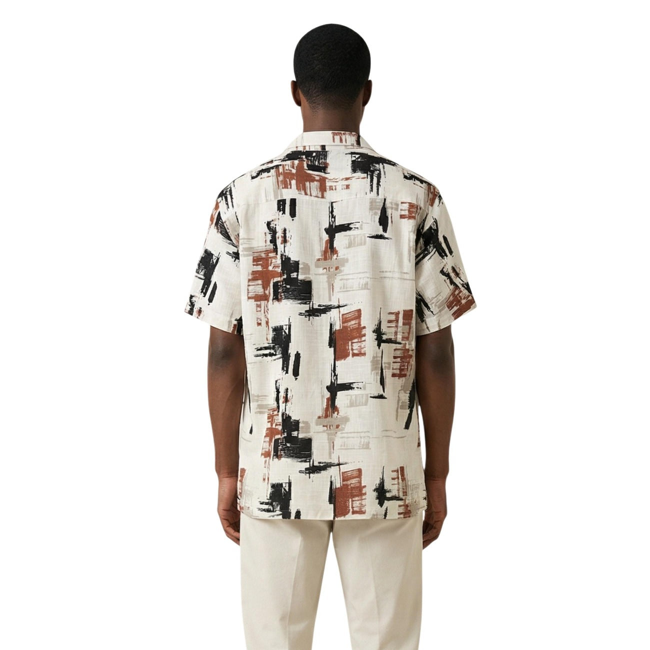 2460333 Antony Morato Camicia Bianca Viscosa Lino Uomo
