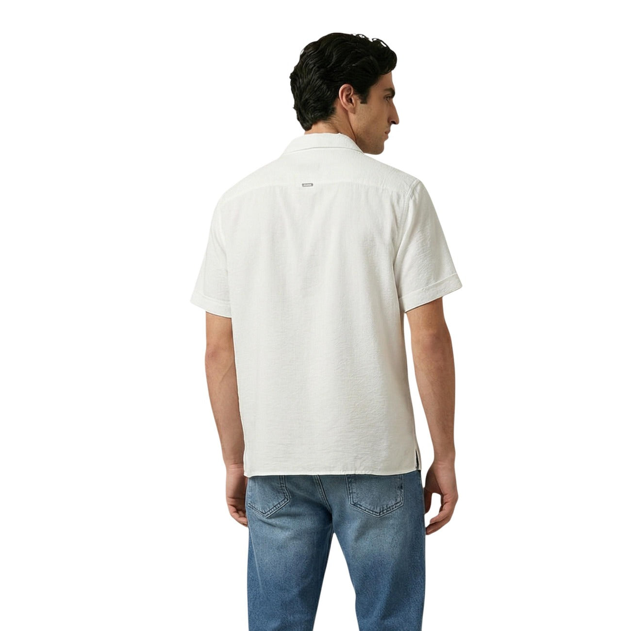 2451670 Antony Morato Camicia Bianca Viscosa Uomo