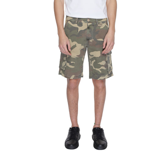 2231513 U.S. Polo Assn. Bermuda Beige Militare Multipocket Uomo