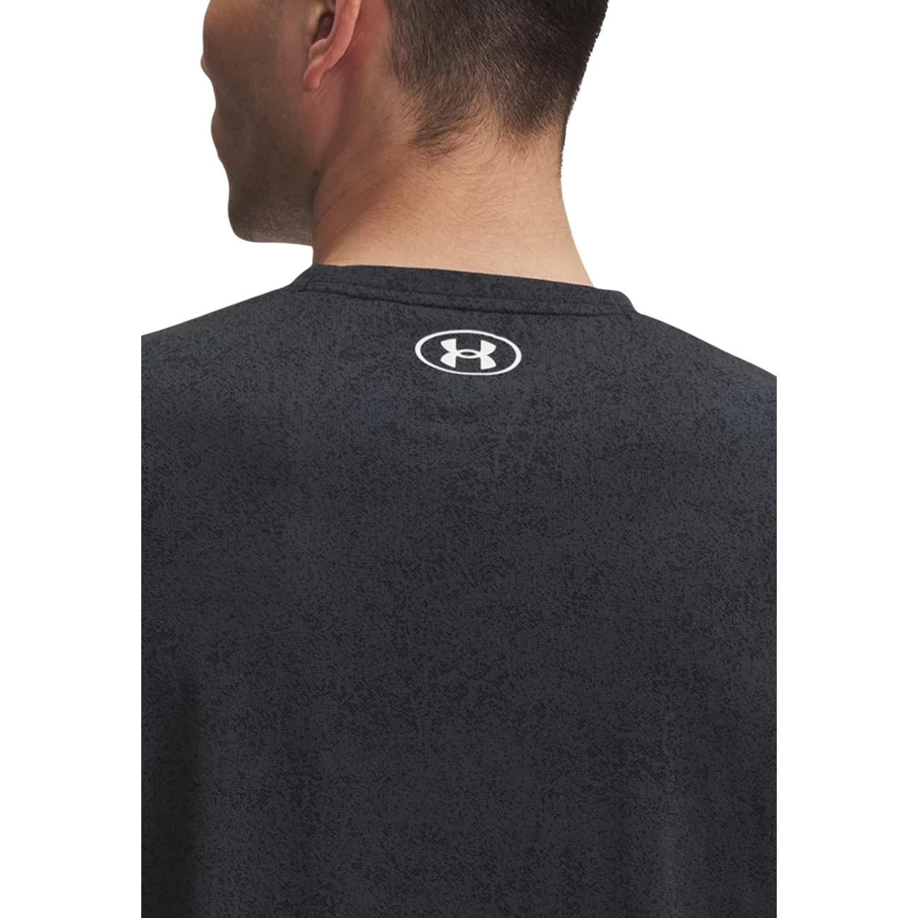 2452003 Under Armour T-Shirt Nera 100% Poliestere Uomo