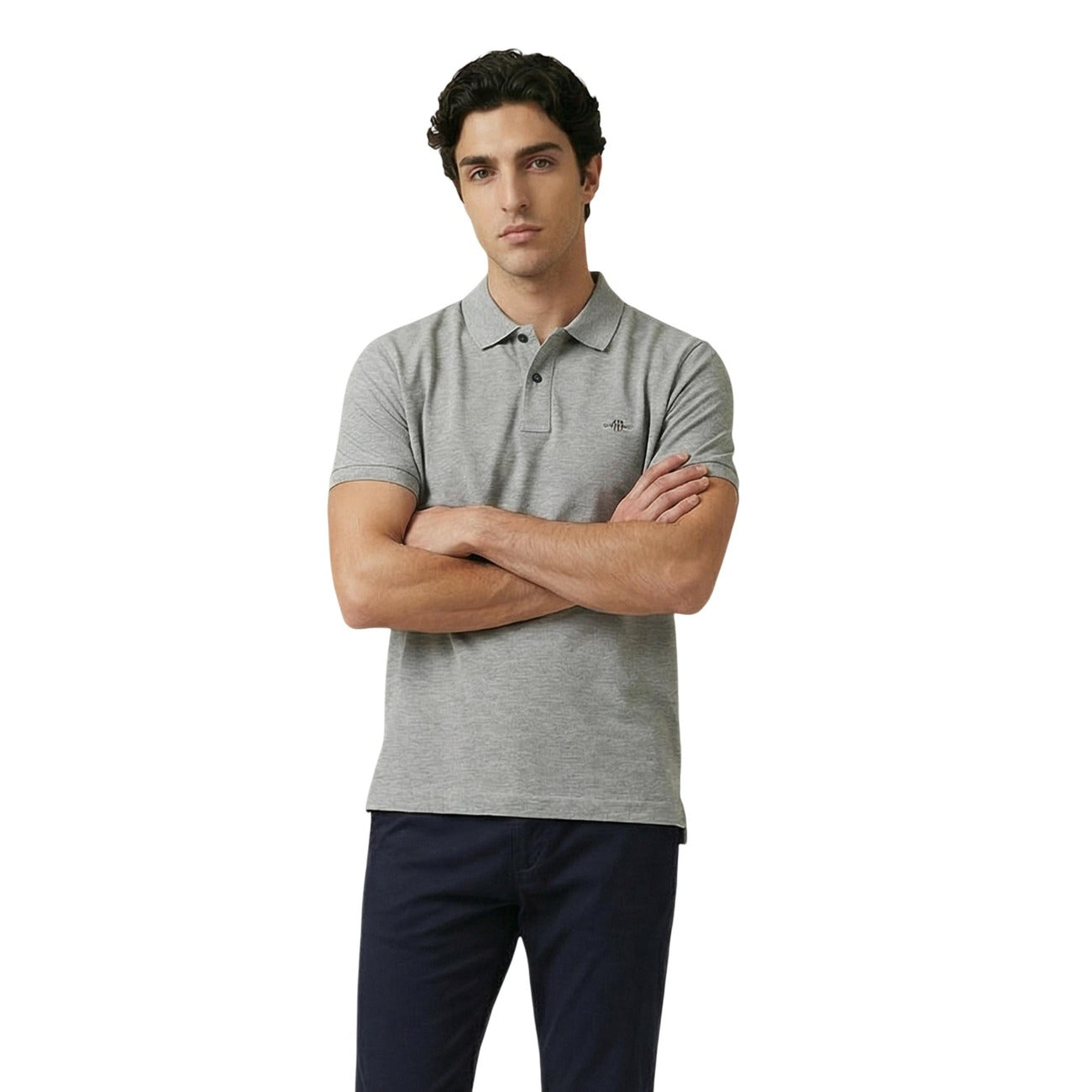2459532 Gant Polo Grigia Uomo