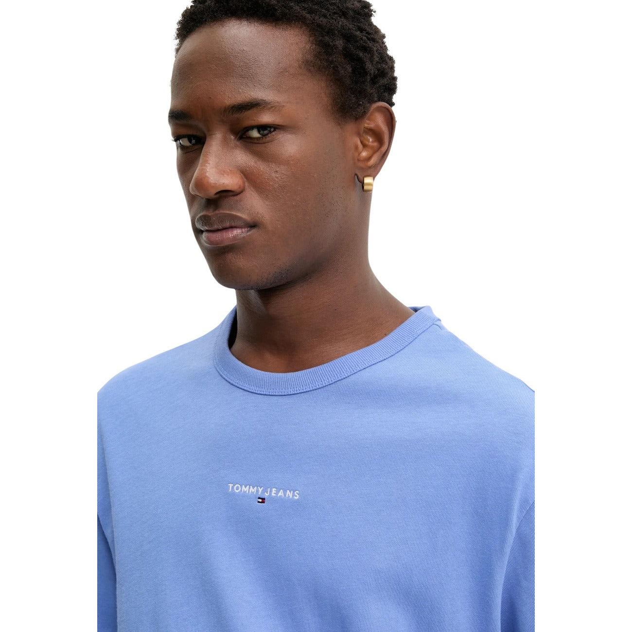 2461598 Tommy Hilfiger Jeans T-Shirt Azzurra Uomo
