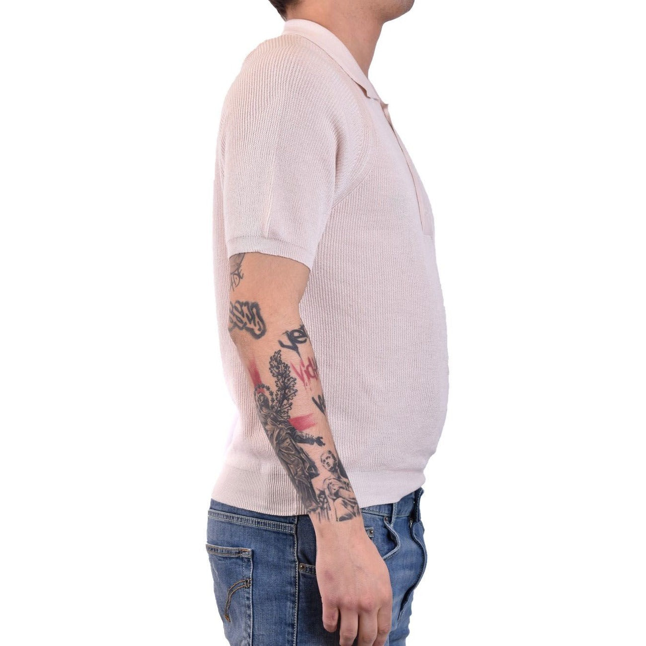 2442905 Laneus Polo Bianco Uomo