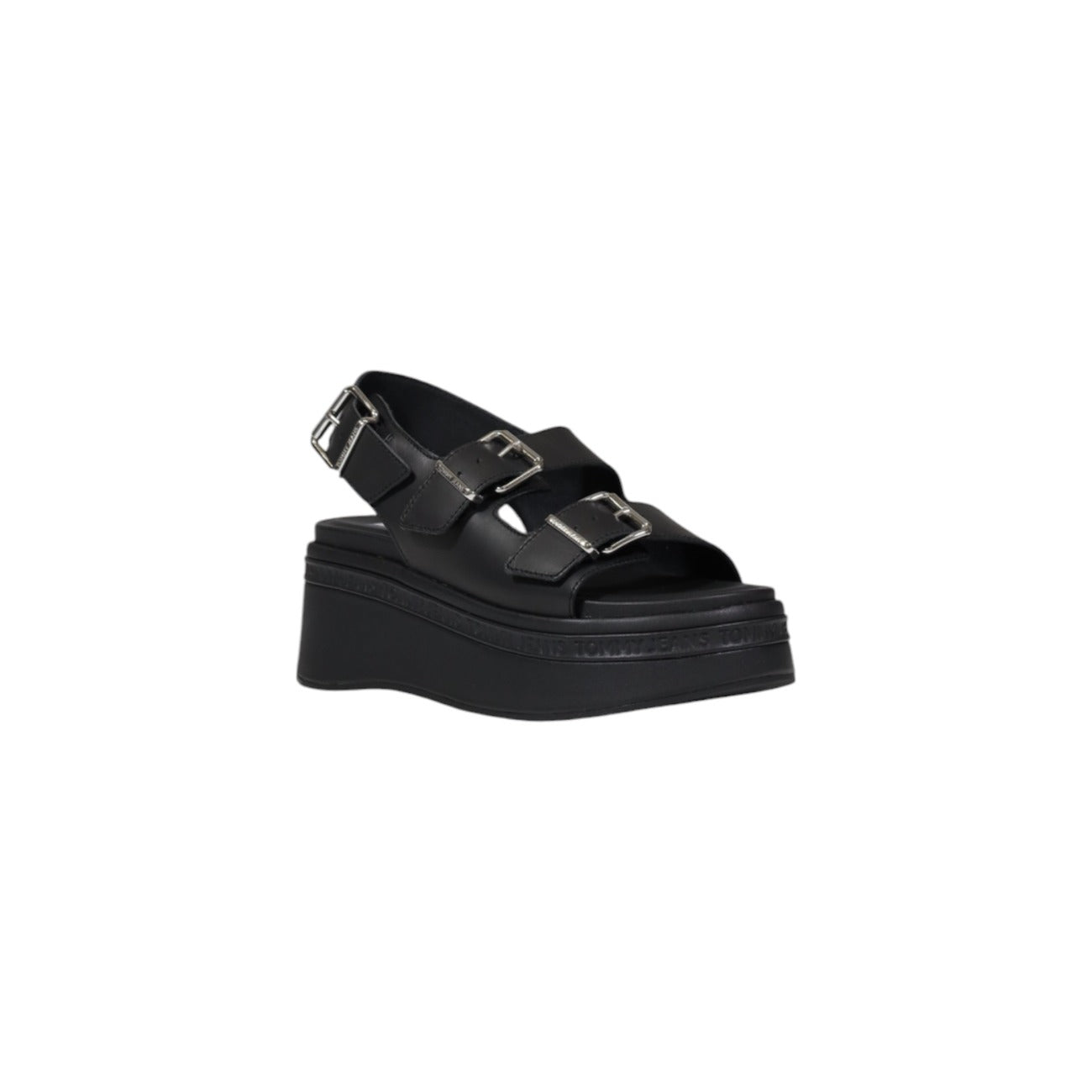 485935 Tommy Hilfiger Jeans Zeppe Nero Donna Primavera/Estate