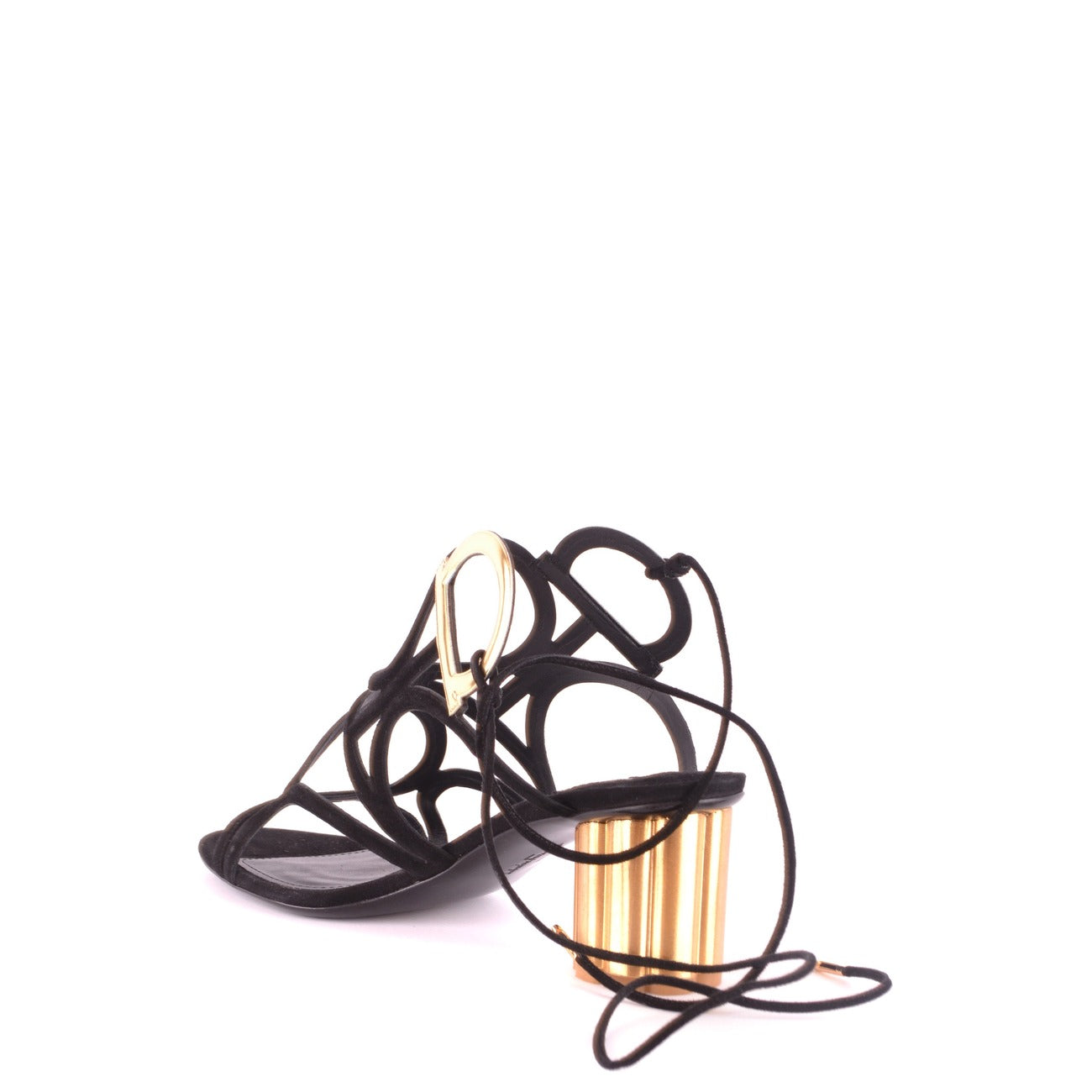 491229 Salvatore Ferragamo Sandali Nero Donna Primavera/Estate