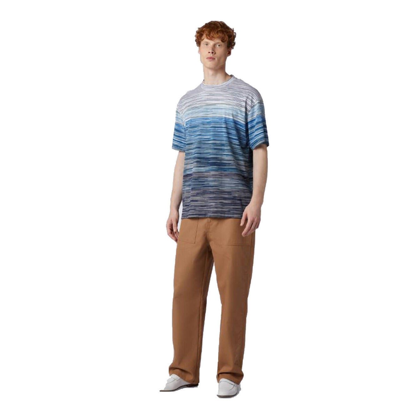 2431129 Missoni T-shirt Multicolore Righe Uomo