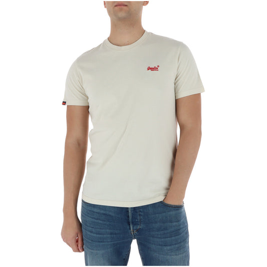 2456669 Superdry T-Shirt Beige Uomo