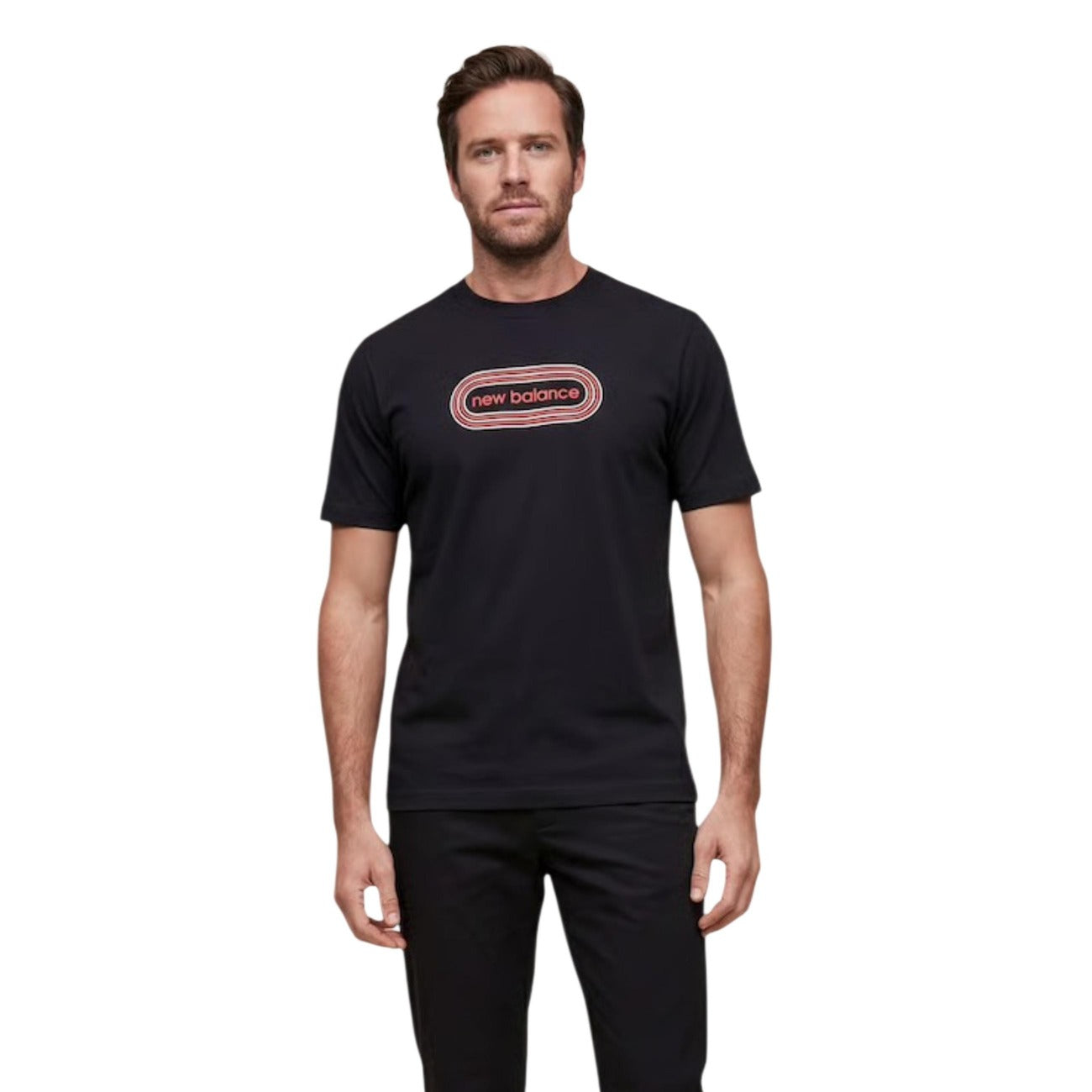 2452876 New Balance T-Shirt Nero Uomo