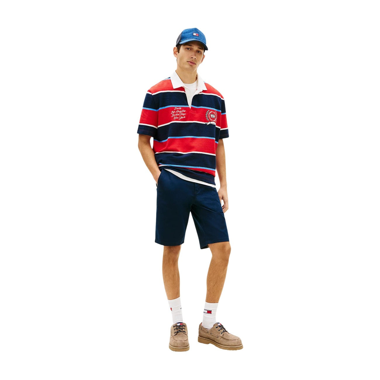 2458454 Tommy Hilfiger Jeans Bermuda Blu Uomo