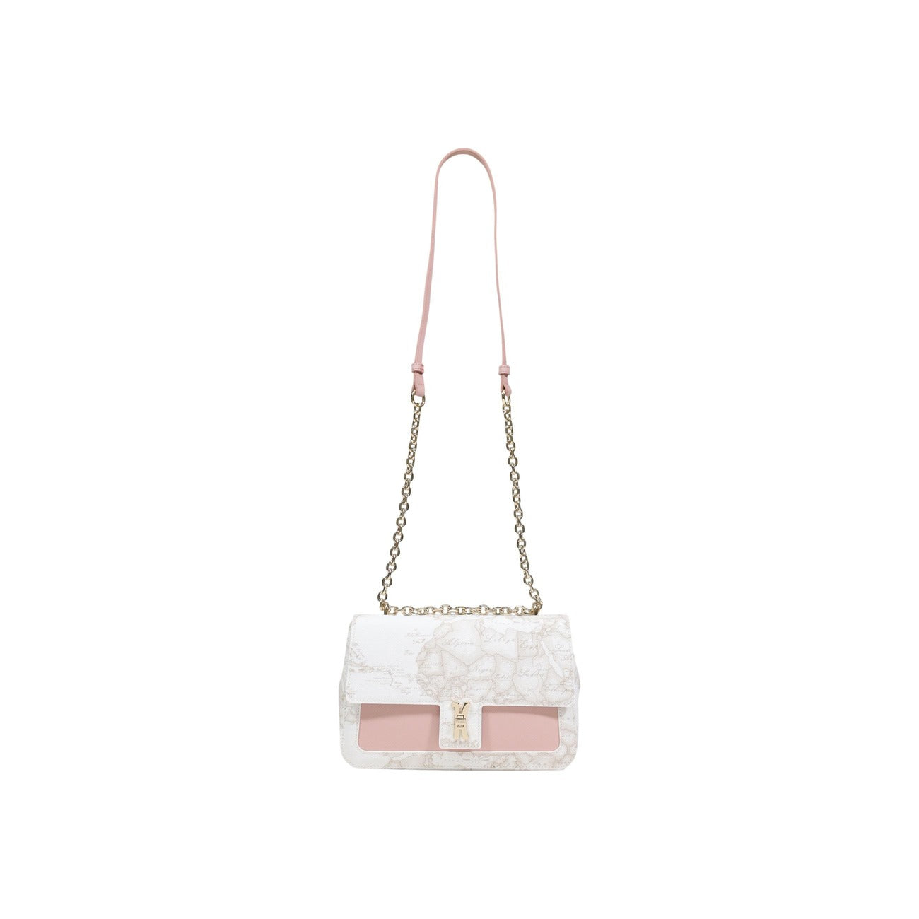 2455131 Alviero Martini Borsa Donna Bianca Stampa Clip