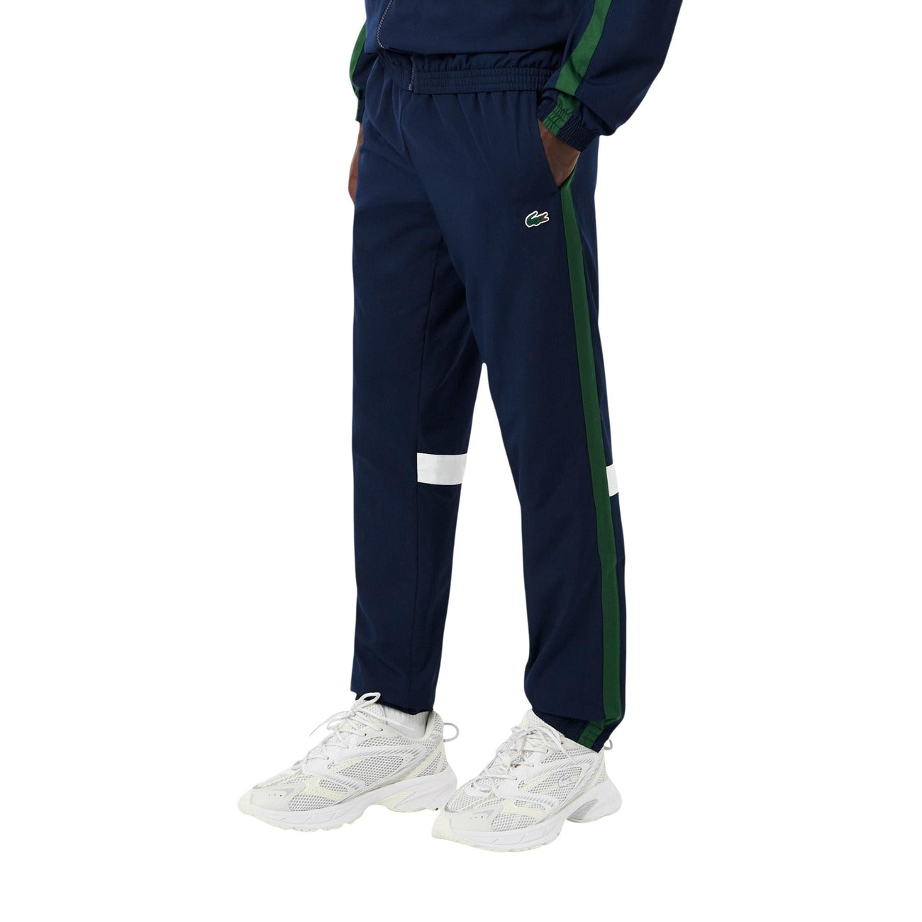 2457616 Lacoste Tuta Blu Poliestere Uomo