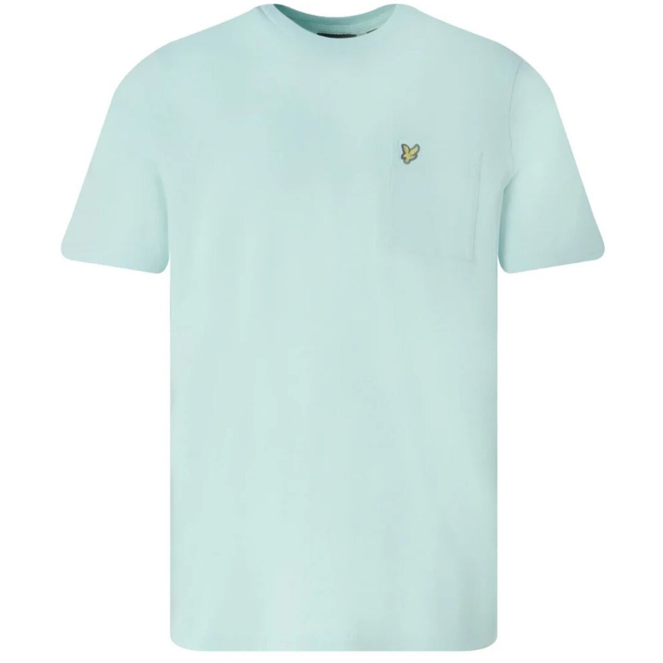 2324932 Lyle & Scott T-Shirt Verde Stampa Tasca Uomo