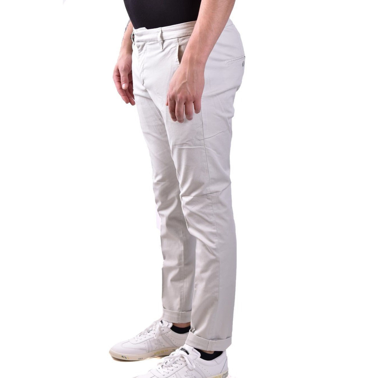 2428994 Dondup Pantaloni Grigio 100% Cotone Uomo