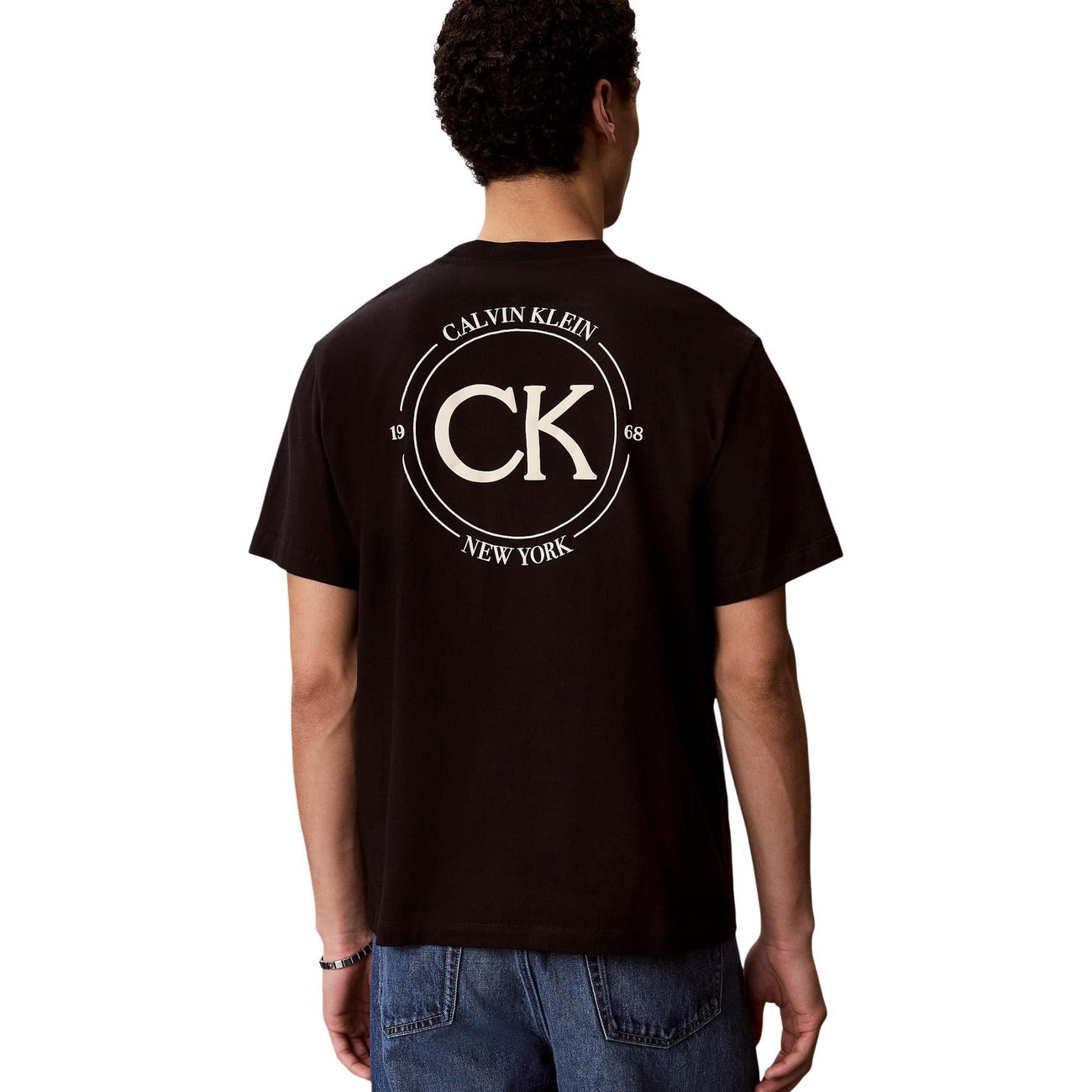 2459966 Calvin Klein Jeans T-Shirt Nero Uomo
