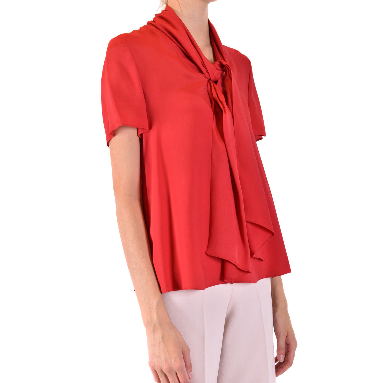 491979 Emporio Armani Blusa Rossa Donna Primavera/Estate