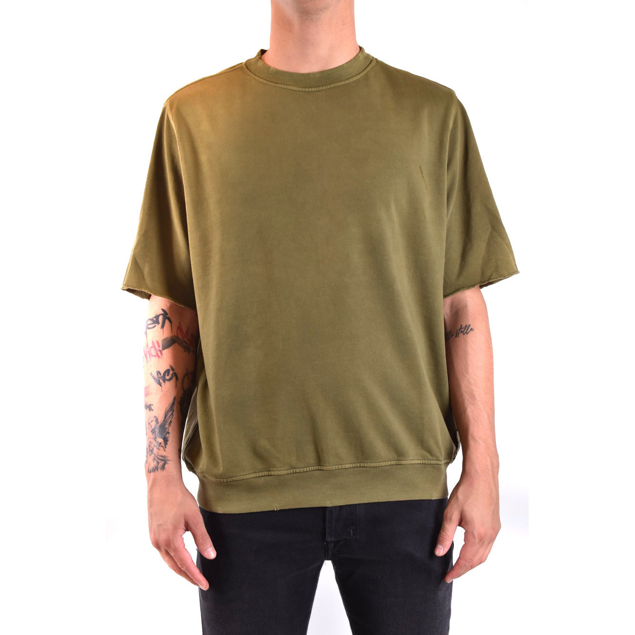 2430823 Paolo Pecora T-Shirt Verde Uomo