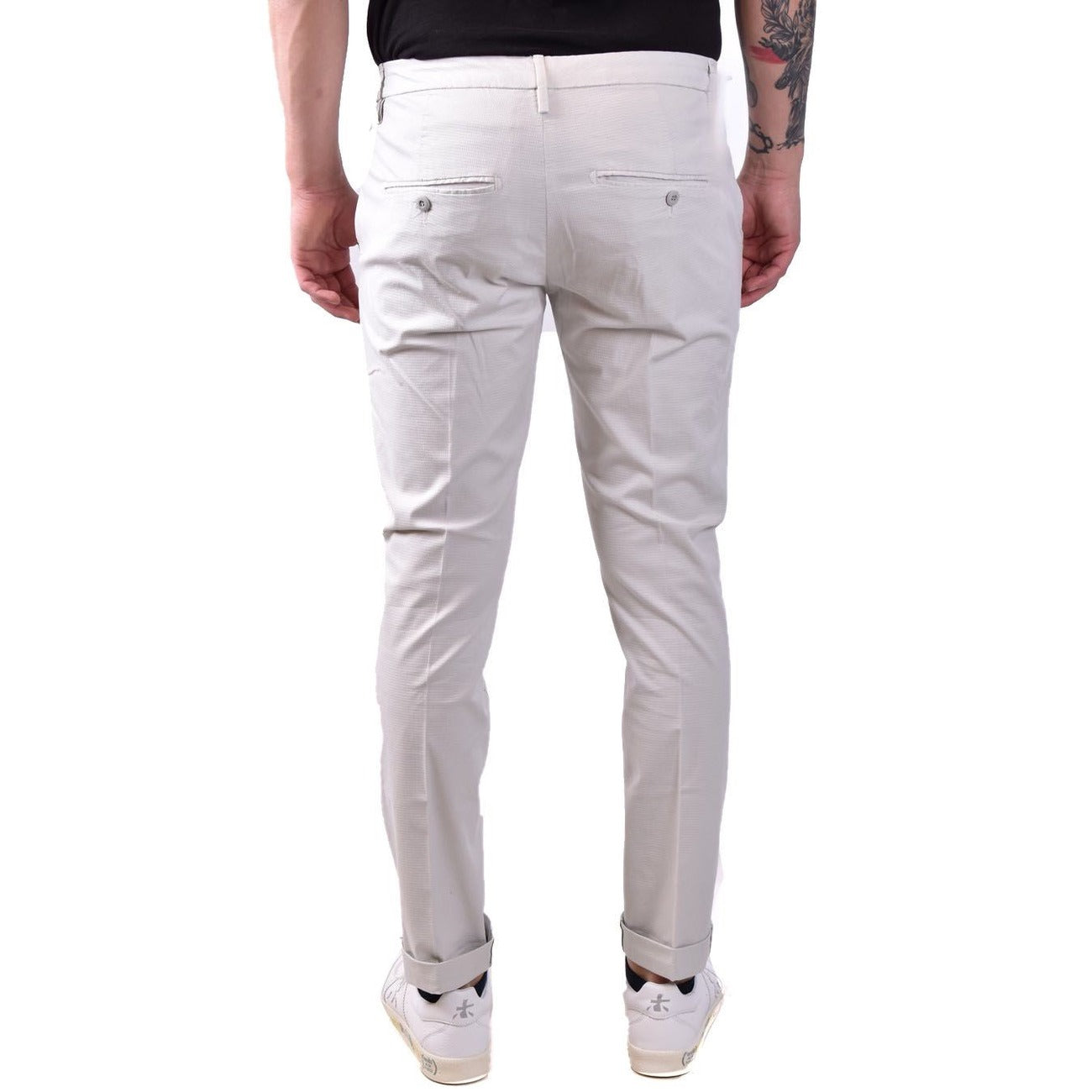 2428994 Dondup Pantaloni Grigio 100% Cotone Uomo