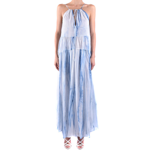 488936 Dondup Abito Bianco Colorato Donna Primavera/Estate