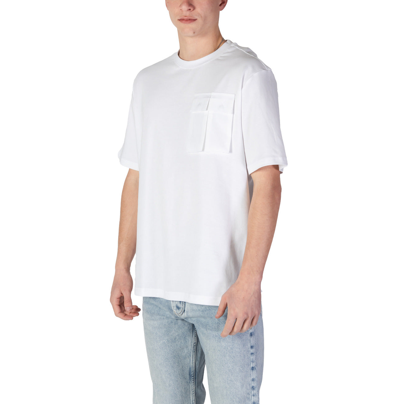 2408591 Antony Morato T-Shirt Bianca Monocromo Uomo
