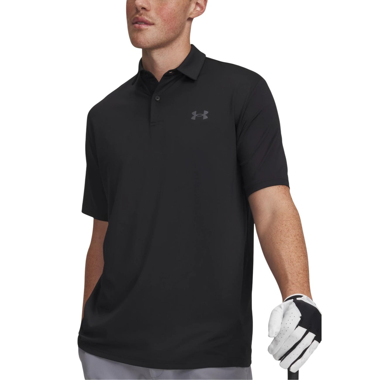 2452071 Under Armour Polo Nera Uomo