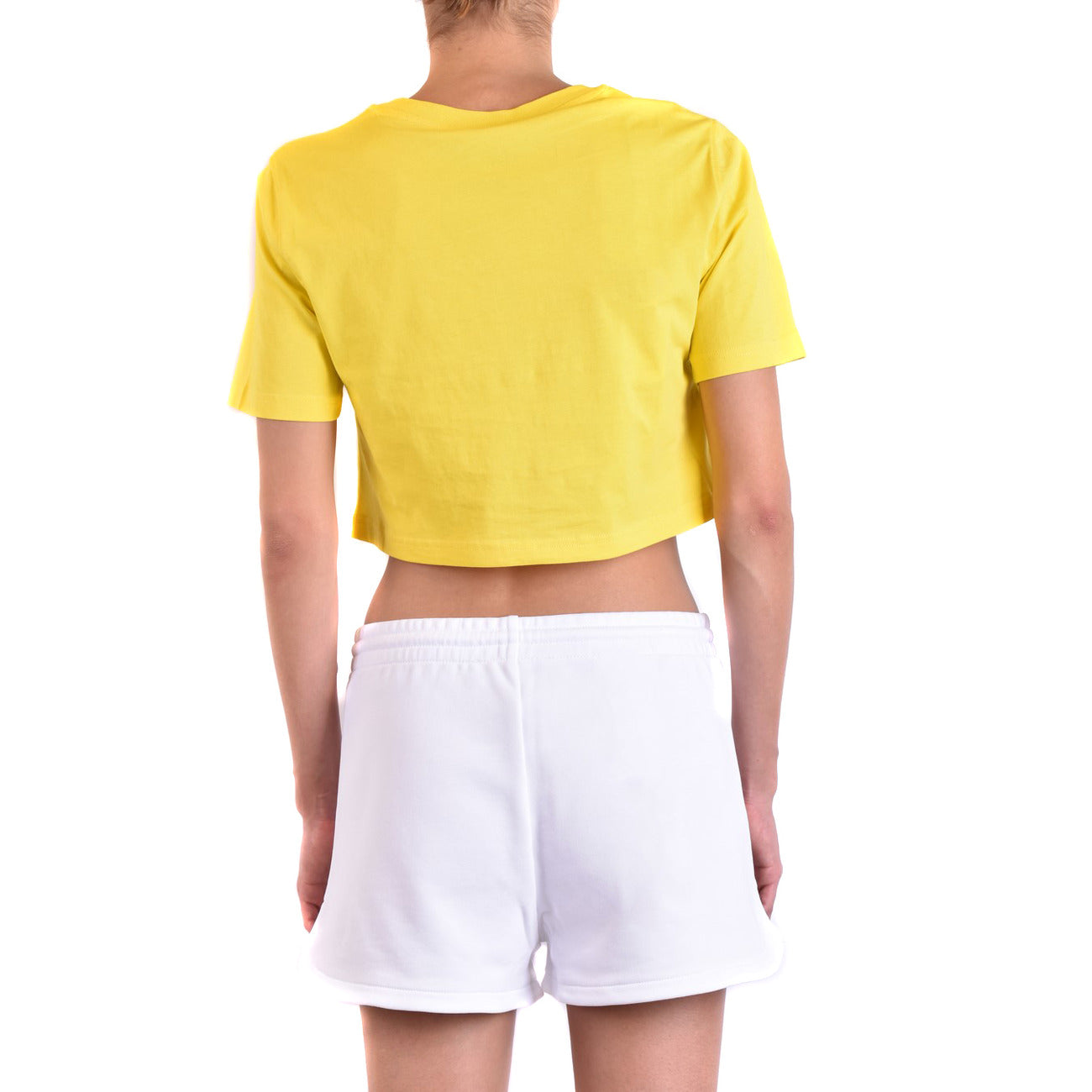 487271 Moschino T-Shirt Gialla Stampa Donna
