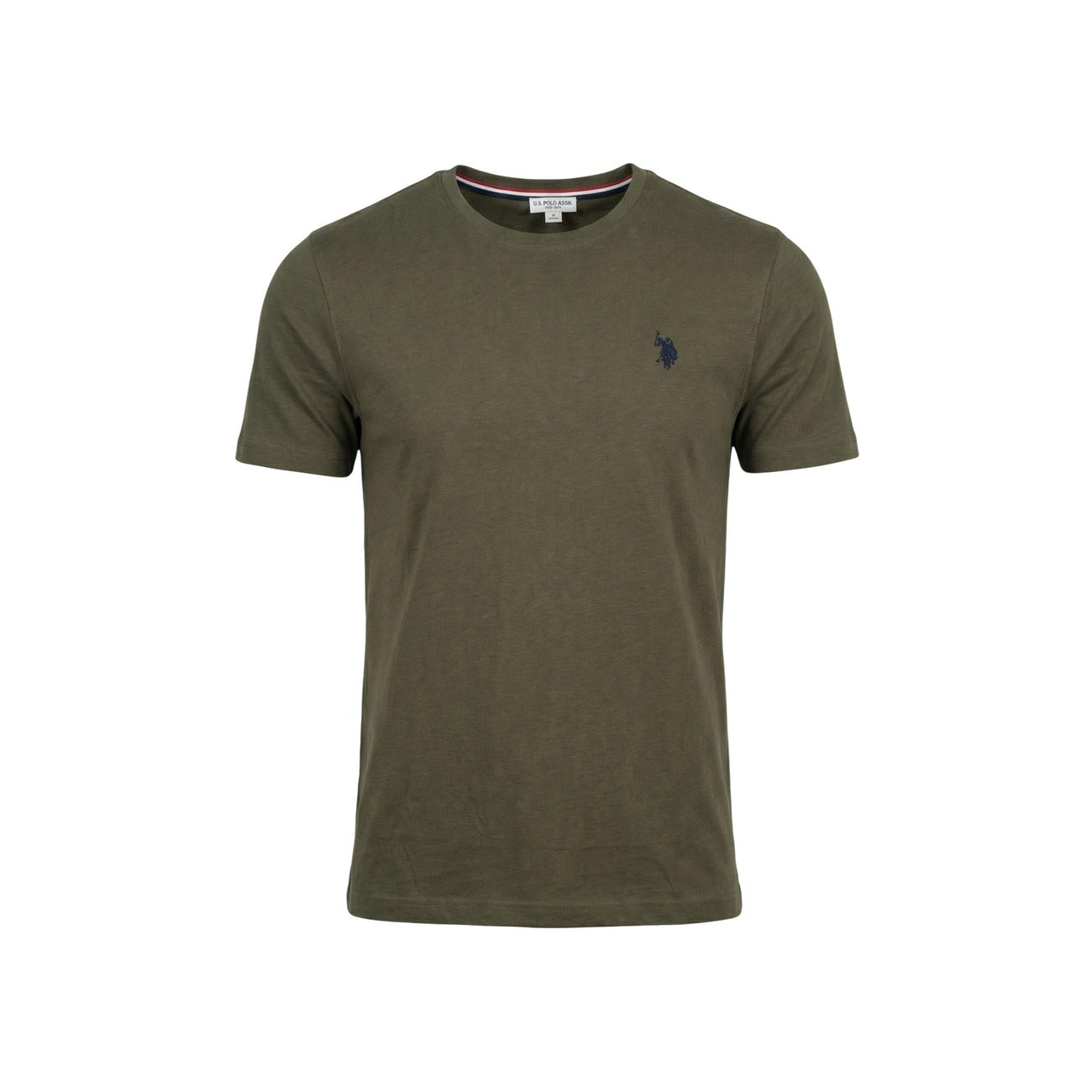 2455575 U.S. Polo Assn. T-Shirt Verde Uomo