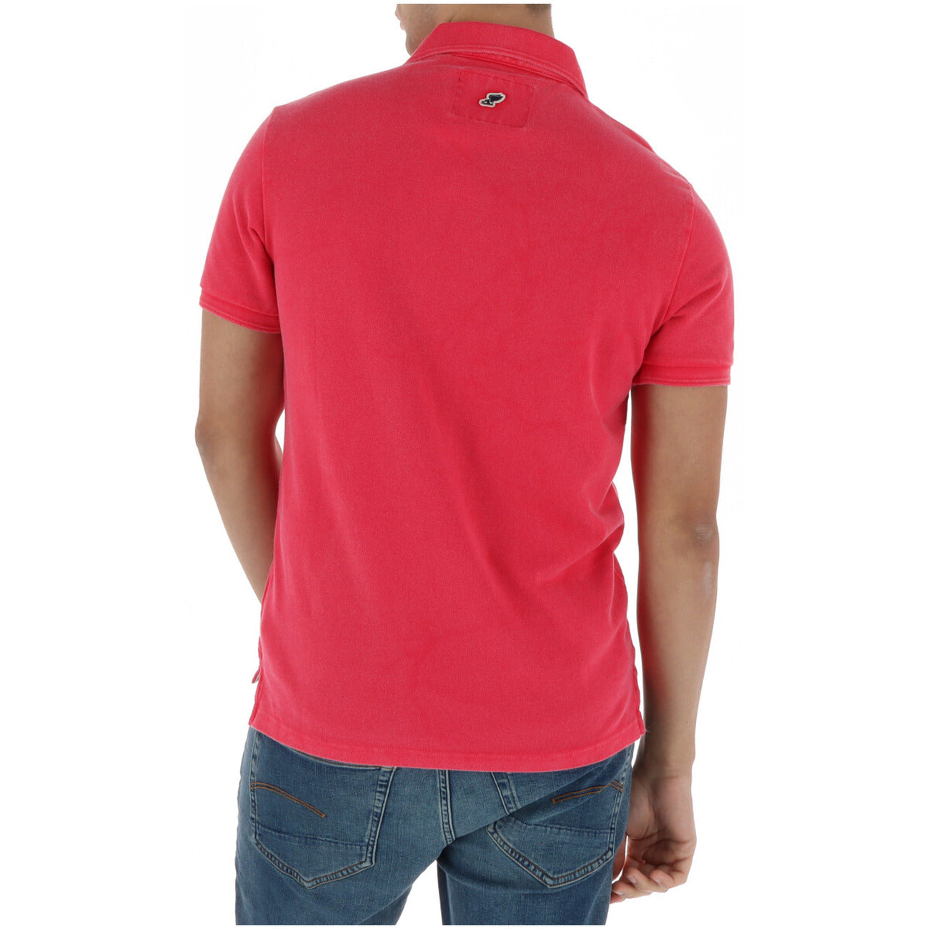 2456764 Superdry Polo Fuxia Uomo