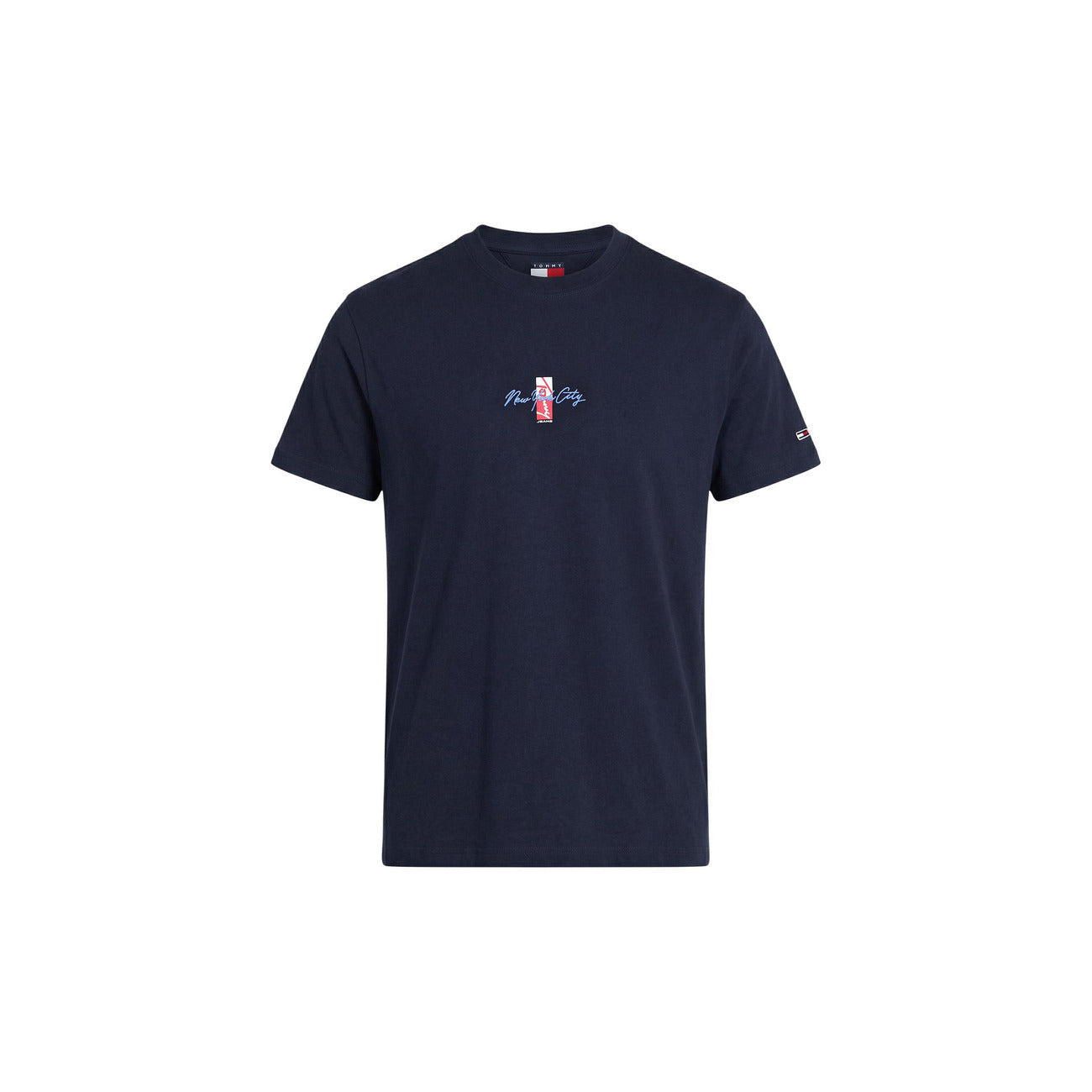 2457411 Tommy Hilfiger Jeans T-Shirt Blu Uomo