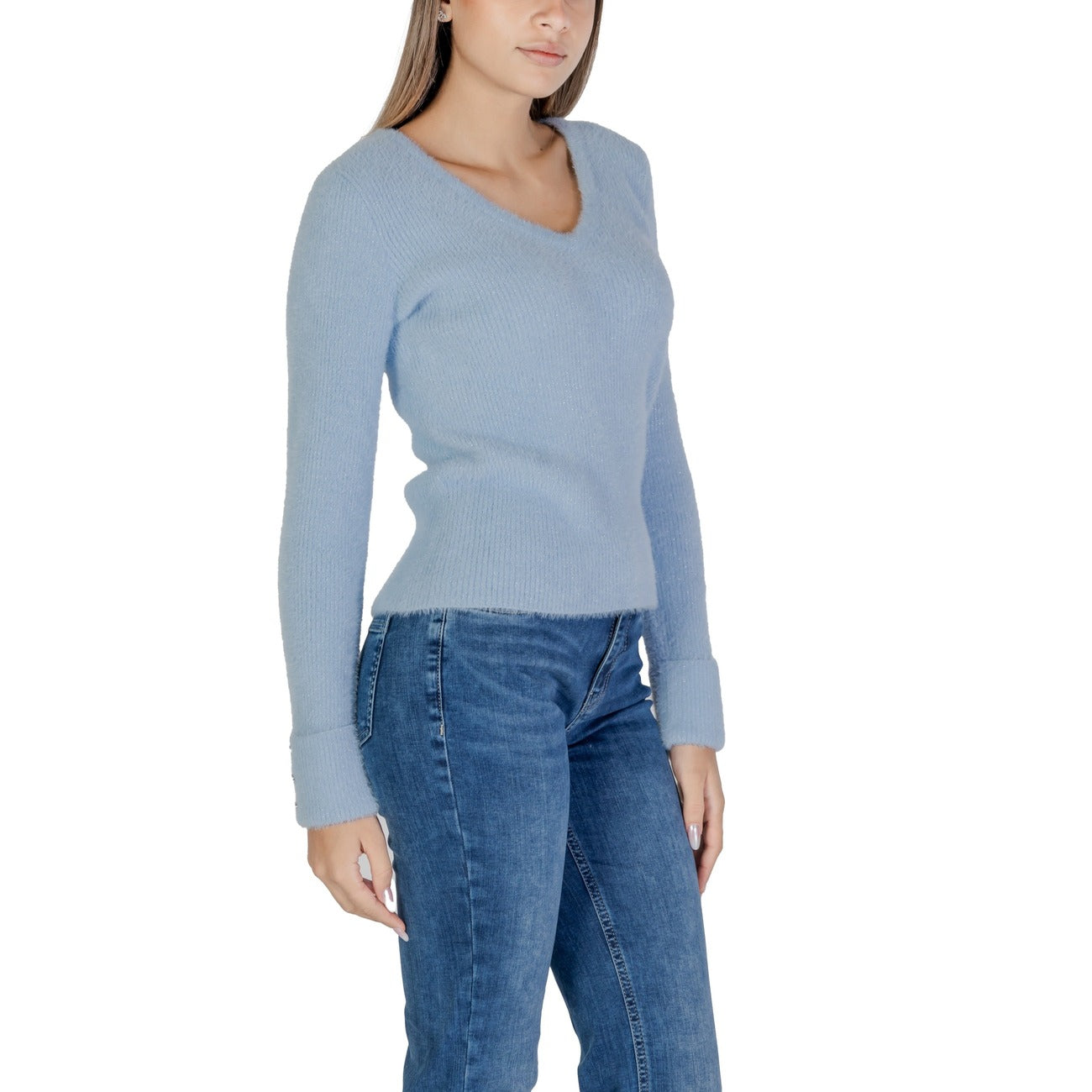 2351643 Morgan De Toi Maglia Azzurra Donna