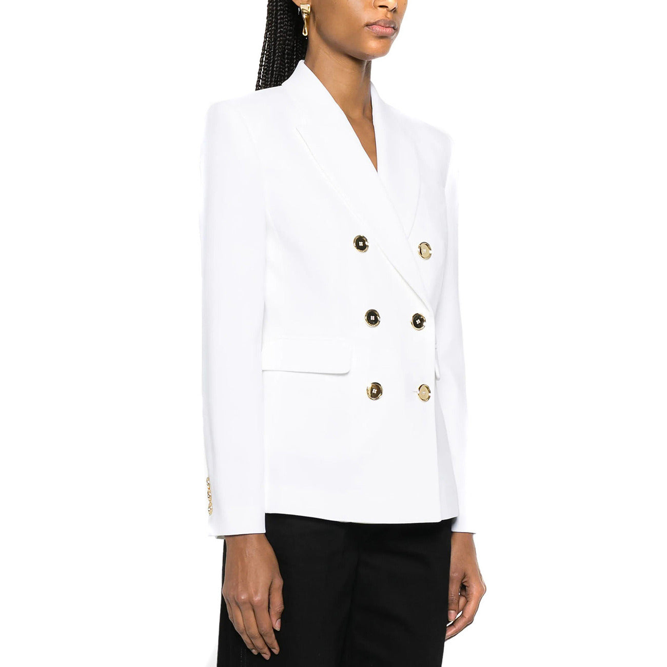 2438405 Pinko Giacca Bianca Donna
