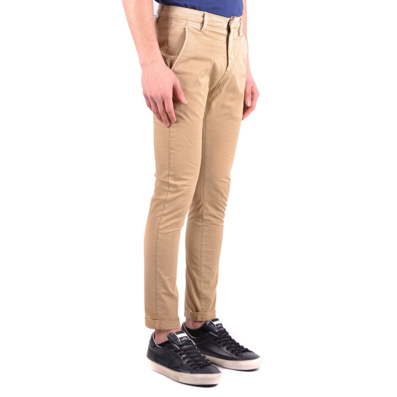 2429999 Dondup Pantaloni Beige Cotone Elastan Uomo