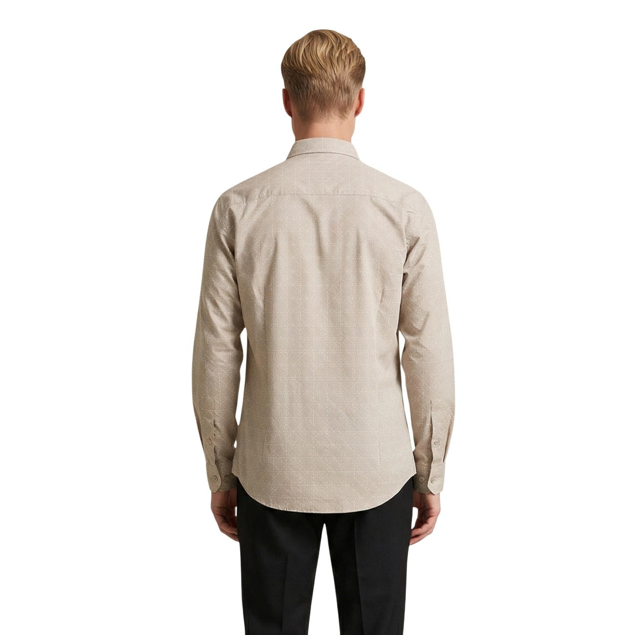 2461105 Gianni Lupo Camicia Beige Uomo