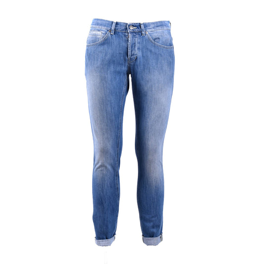 2428995 Dondup Jeans Blu Effetto Consumato Uomo