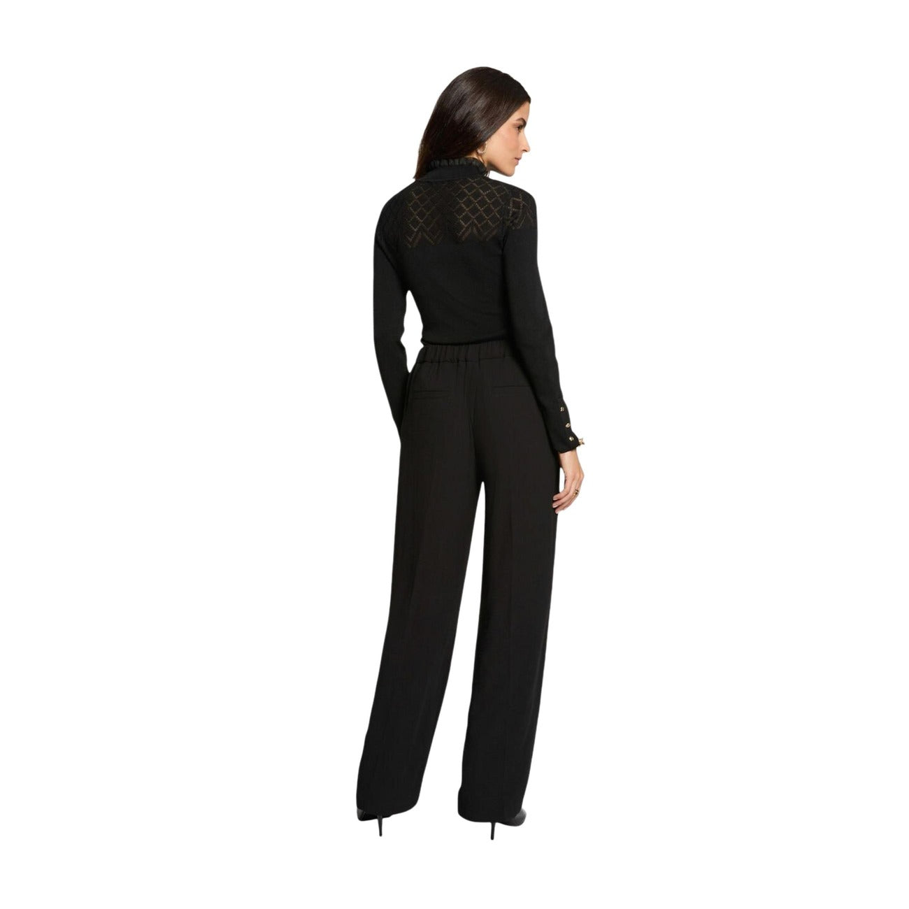 516567 Morgan De Toi Pantaloni Neri Donna Primavera/Estate