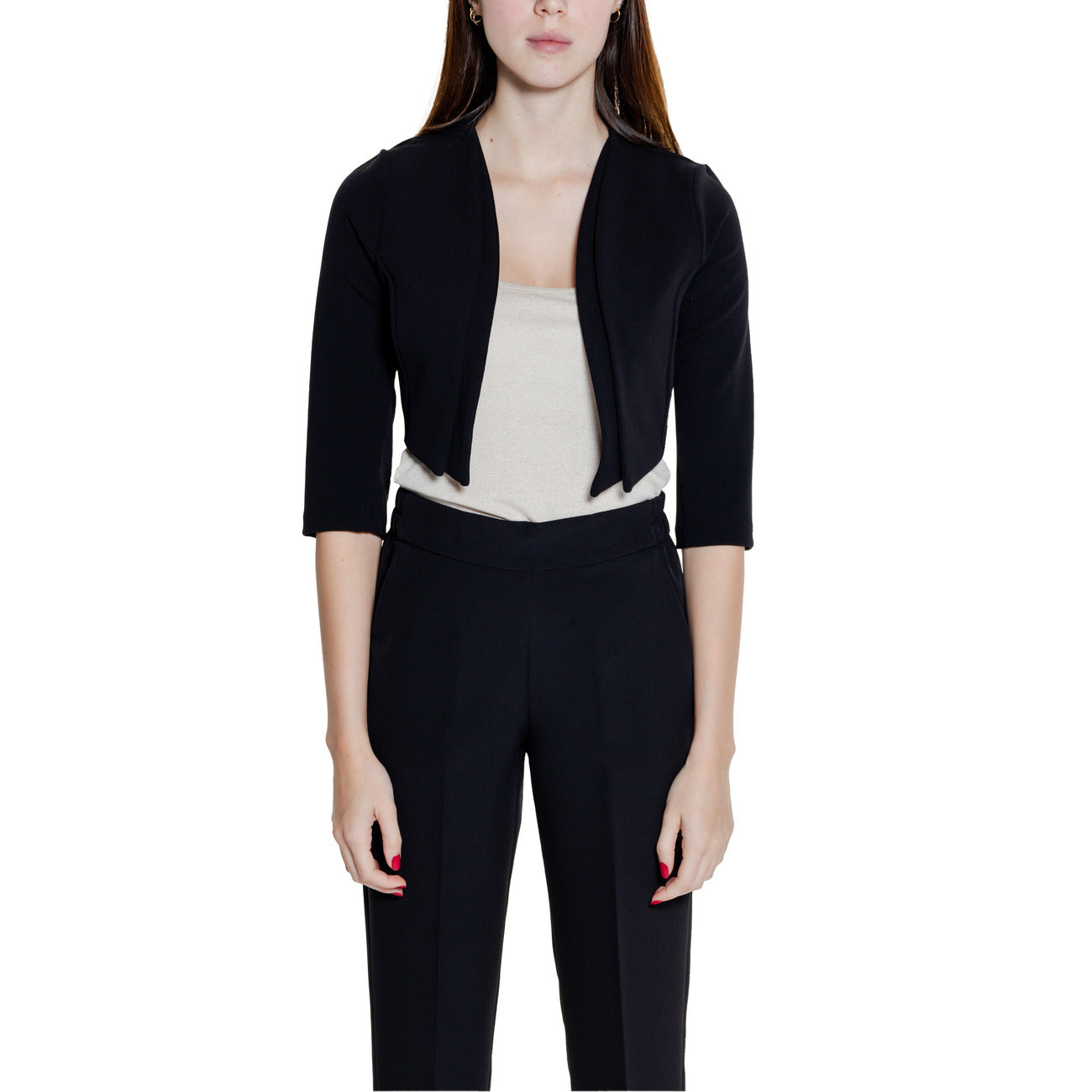 477290 Rinascimento Giacca Nera Donna