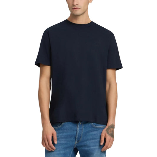 2458122 Replay T-Shirt Bianca 100% Cotone Uomo