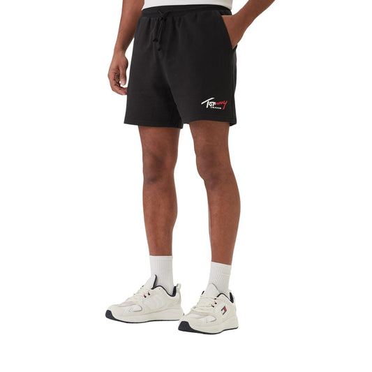 2453538 Tommy Hilfiger Jeans Bermuda Nero Uomo